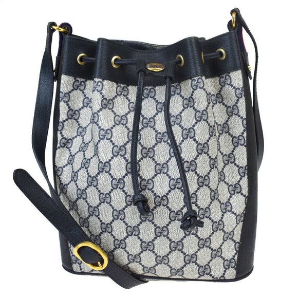 Gucci Handbags - GUCCI Shelly GG Cross Body Shoulder Bag PVC Leathe